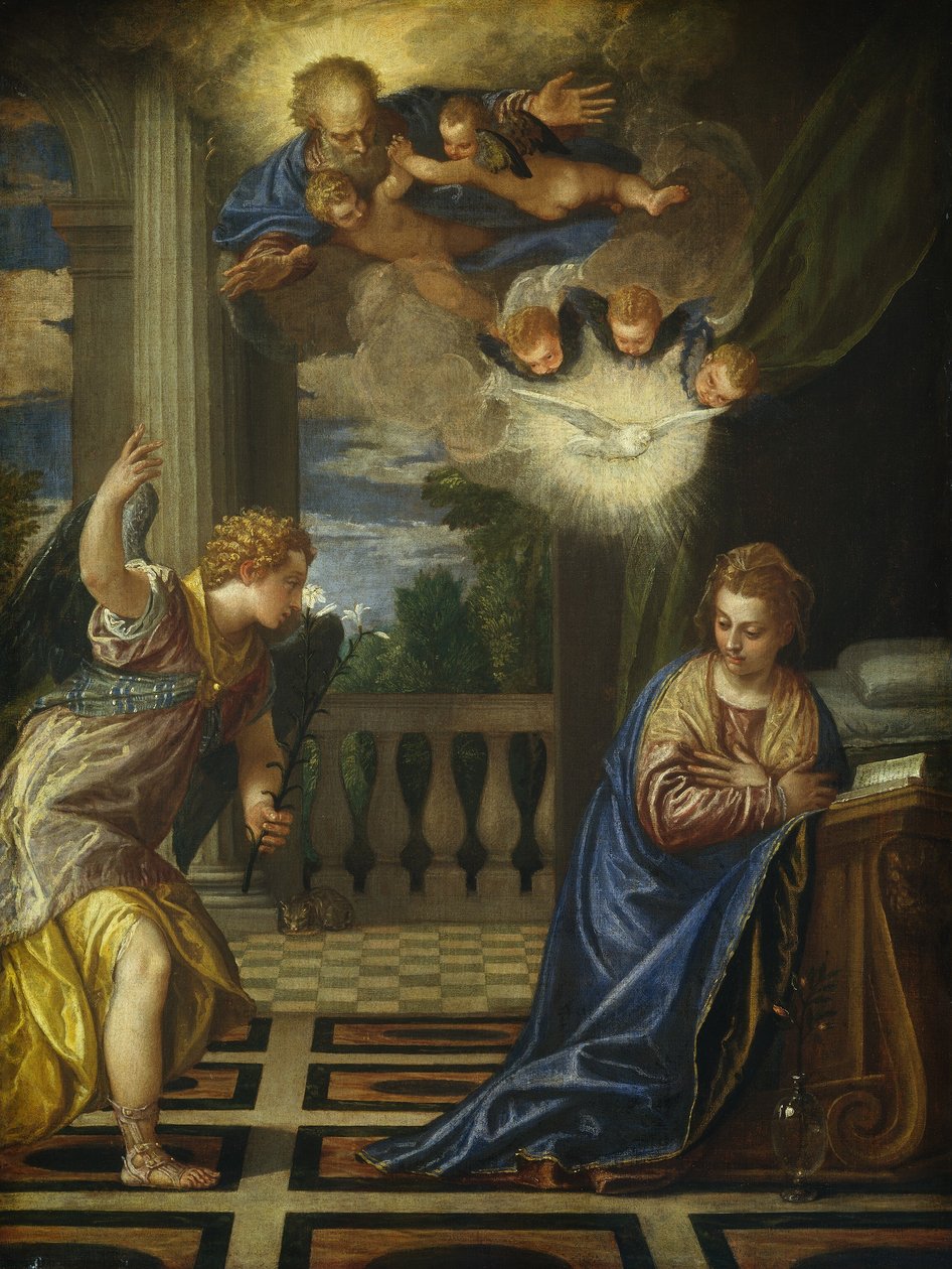 Bebudelsen, ca. 15831584 af Paolo Veronese