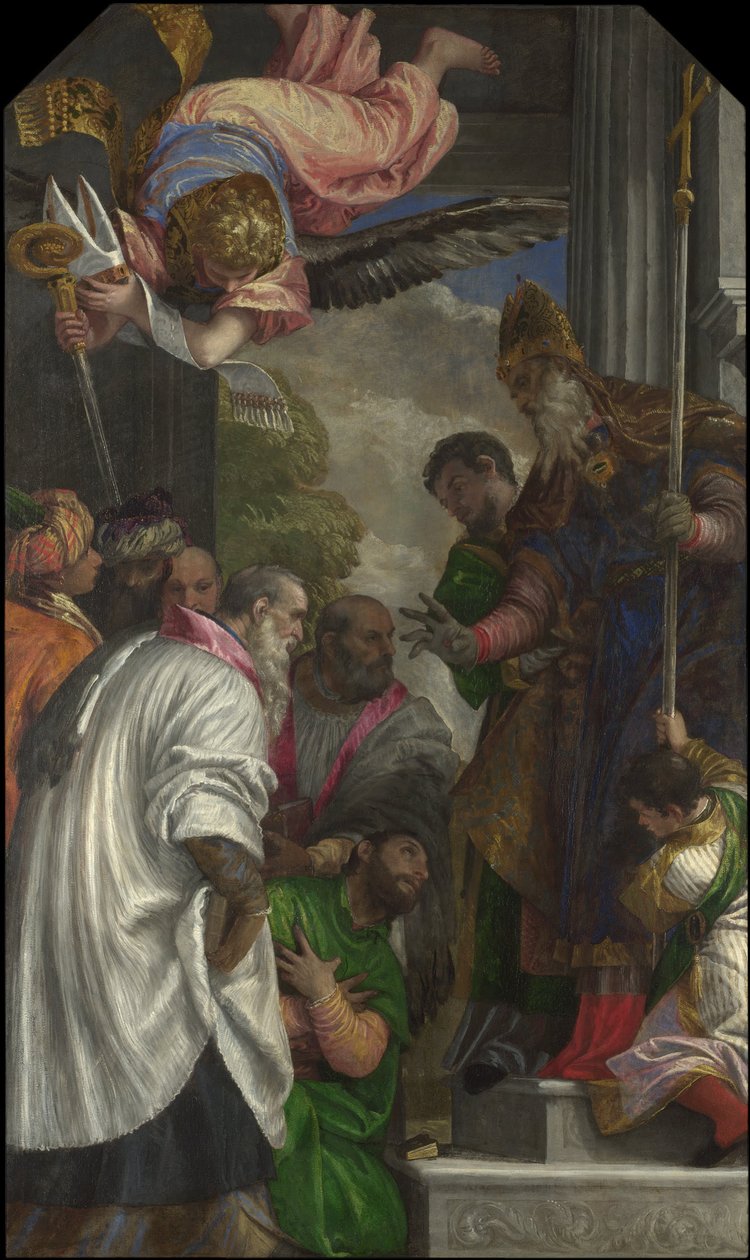 Indvielsen af Sankt Nikolaus, 1562 af Paolo Veronese