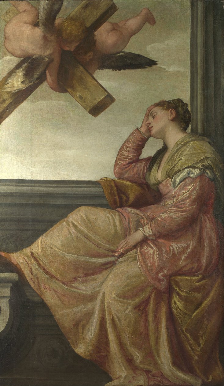 Drømmen om Sankt Helena, ca. 1570 af Paolo Veronese
