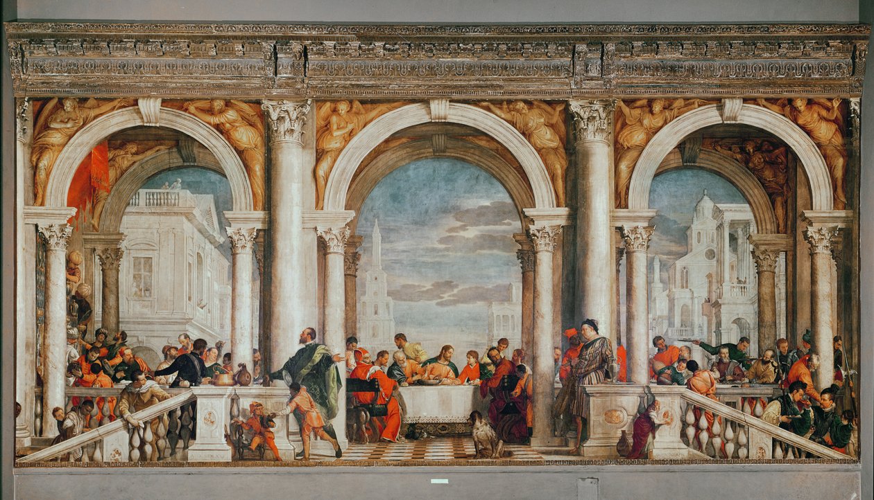Festen i Huset Levi af Paolo Veronese