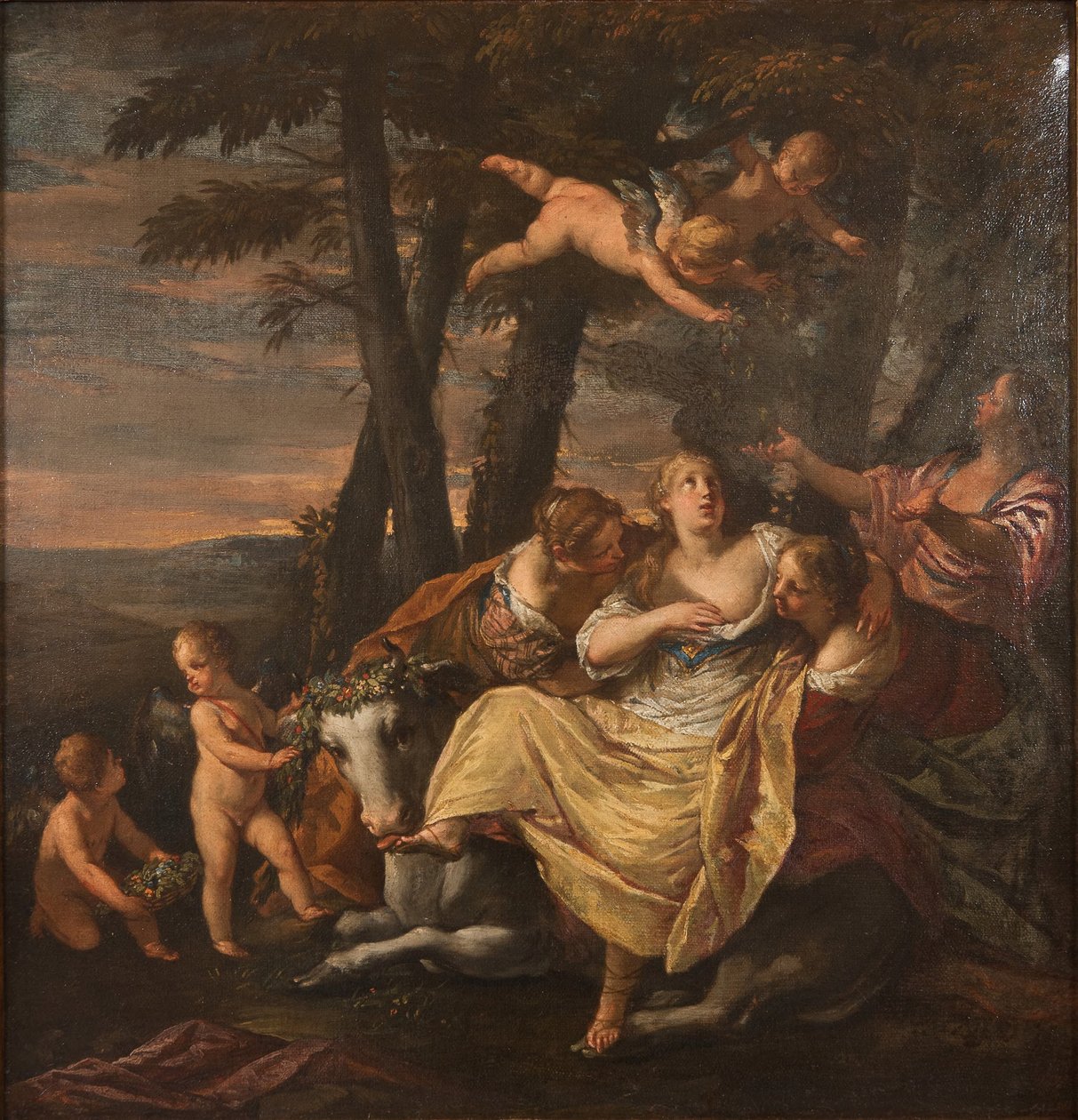 Voldtægten af Europa af Paolo Veronese
