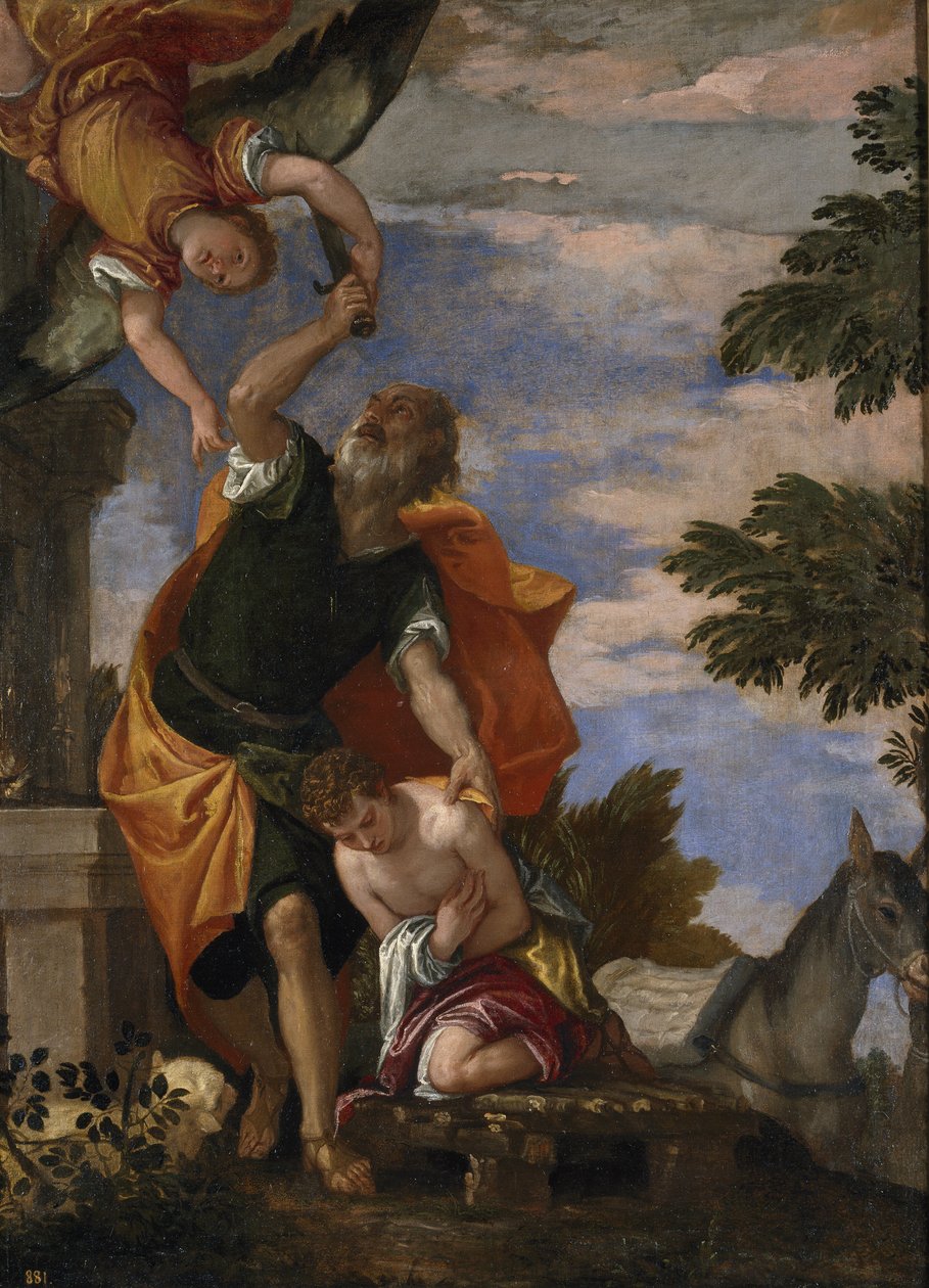 Isaks ofring af Paolo Veronese