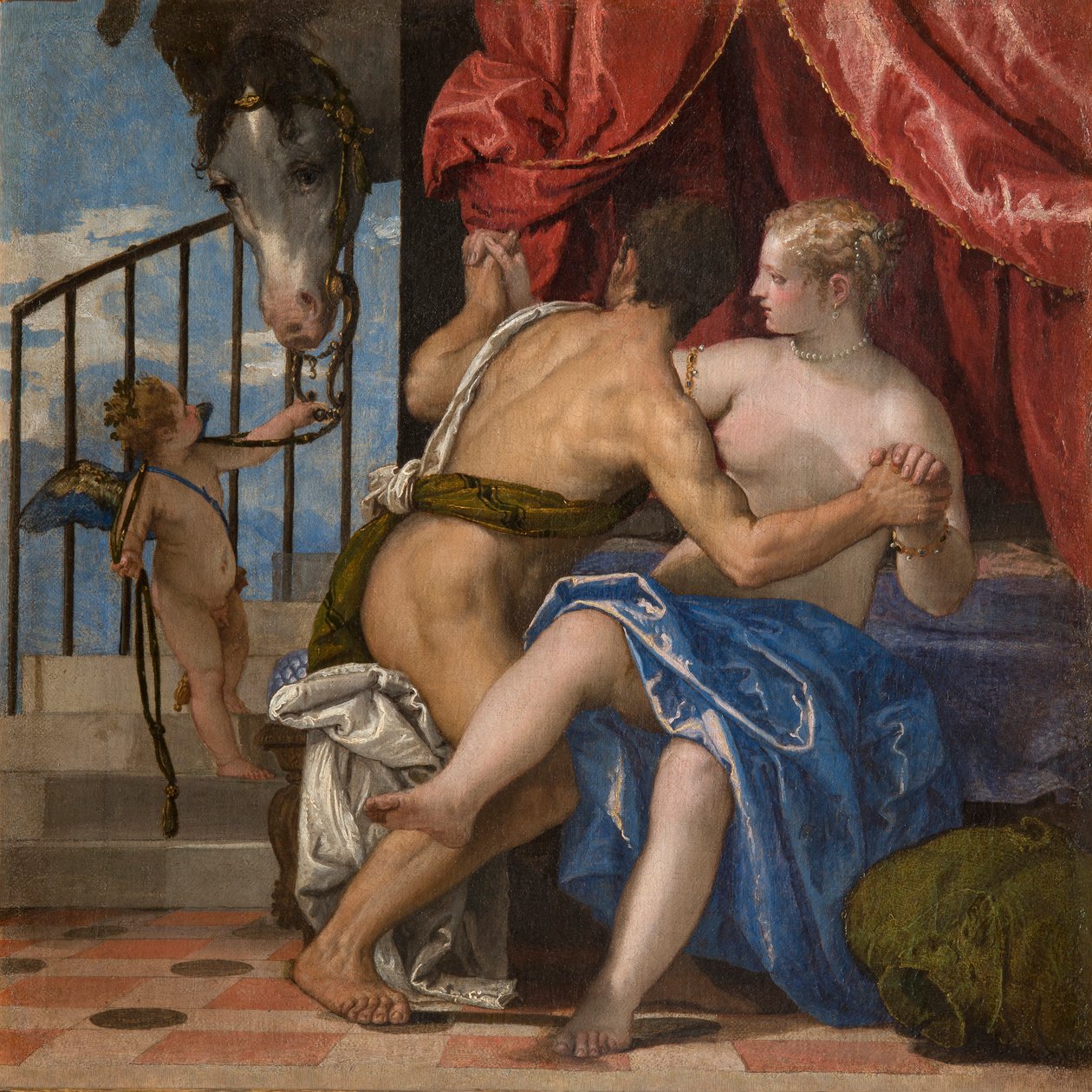 Venus og Mars, ca. 1575. af Paolo Veronese