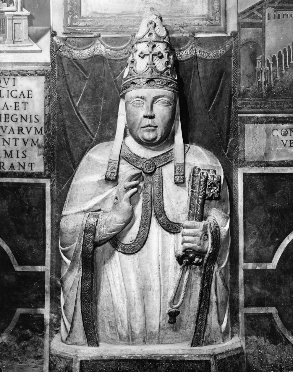 Pave Benedikt XII (d. 1342) af Paolo da Siena