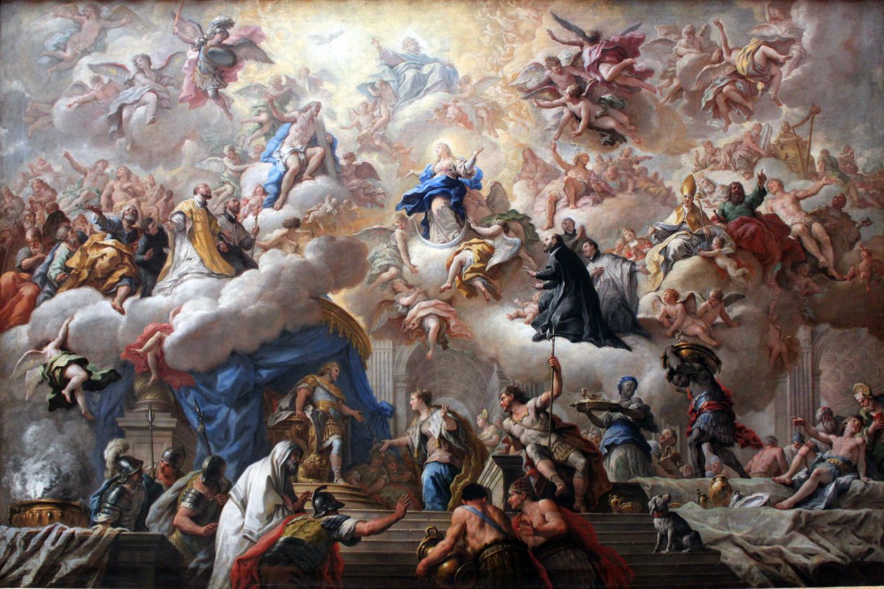 Immaculatas triumf af Paolo de Matteis