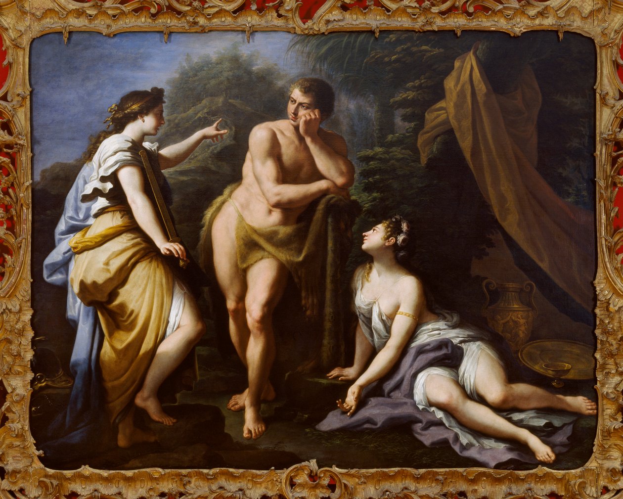 Valget af Herkules, 1712 af Paolo de