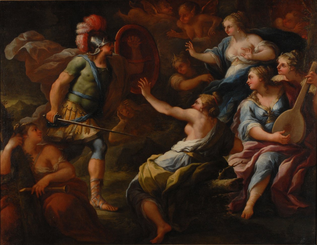 Achilles opdaget af Ulysses blandt Lycomedes