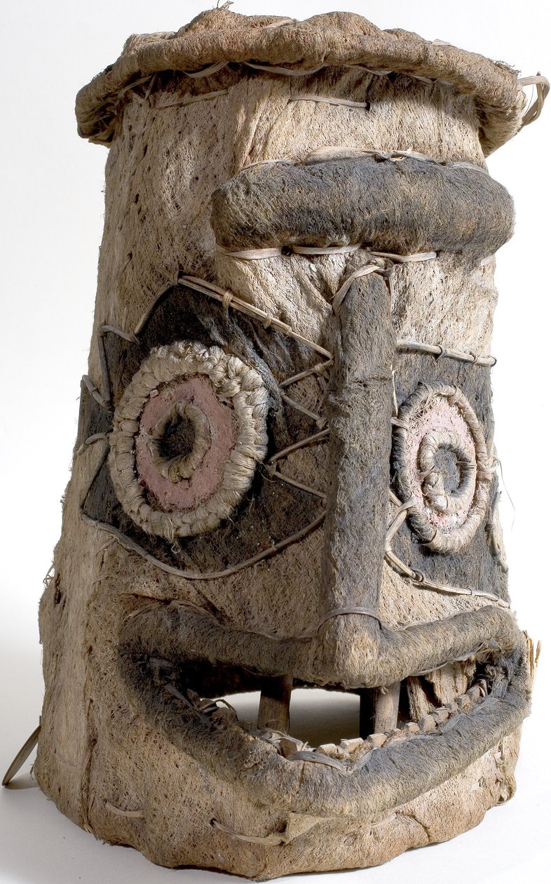 Maske, Papuabugten, Papua Ny Guinea (barkdug) af Papua New Guinean