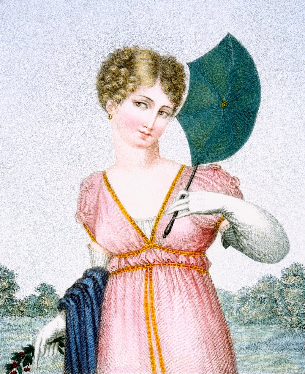 Flirten, indgraveret af Augrand, ca. 1816 af Parfait Augrand