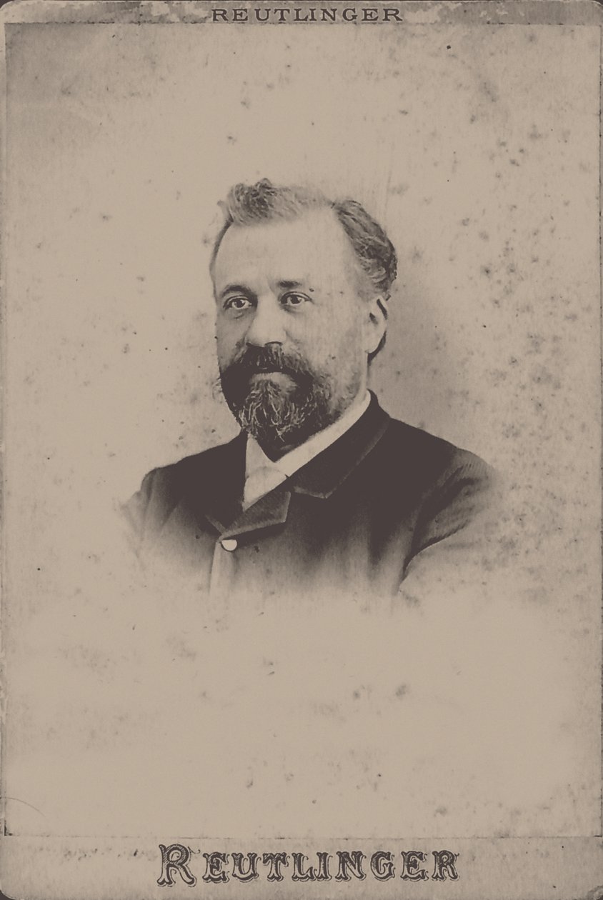 Portræt af komponisten Henri Maréchal 1842-1924, 1893. af Paris . Photo studio Reutlinger