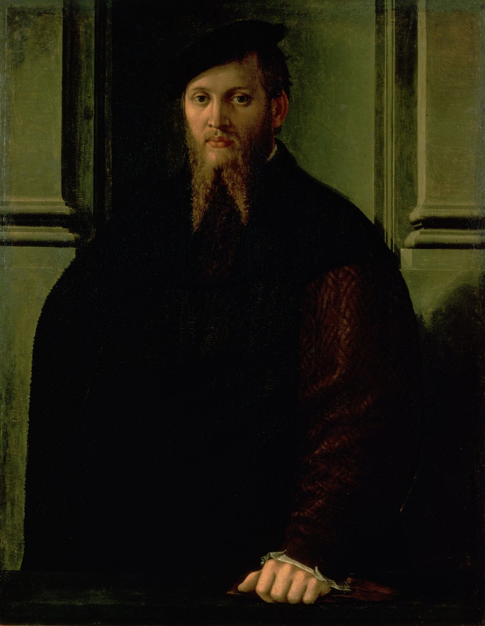 Portræt af en mand af Parmigianino