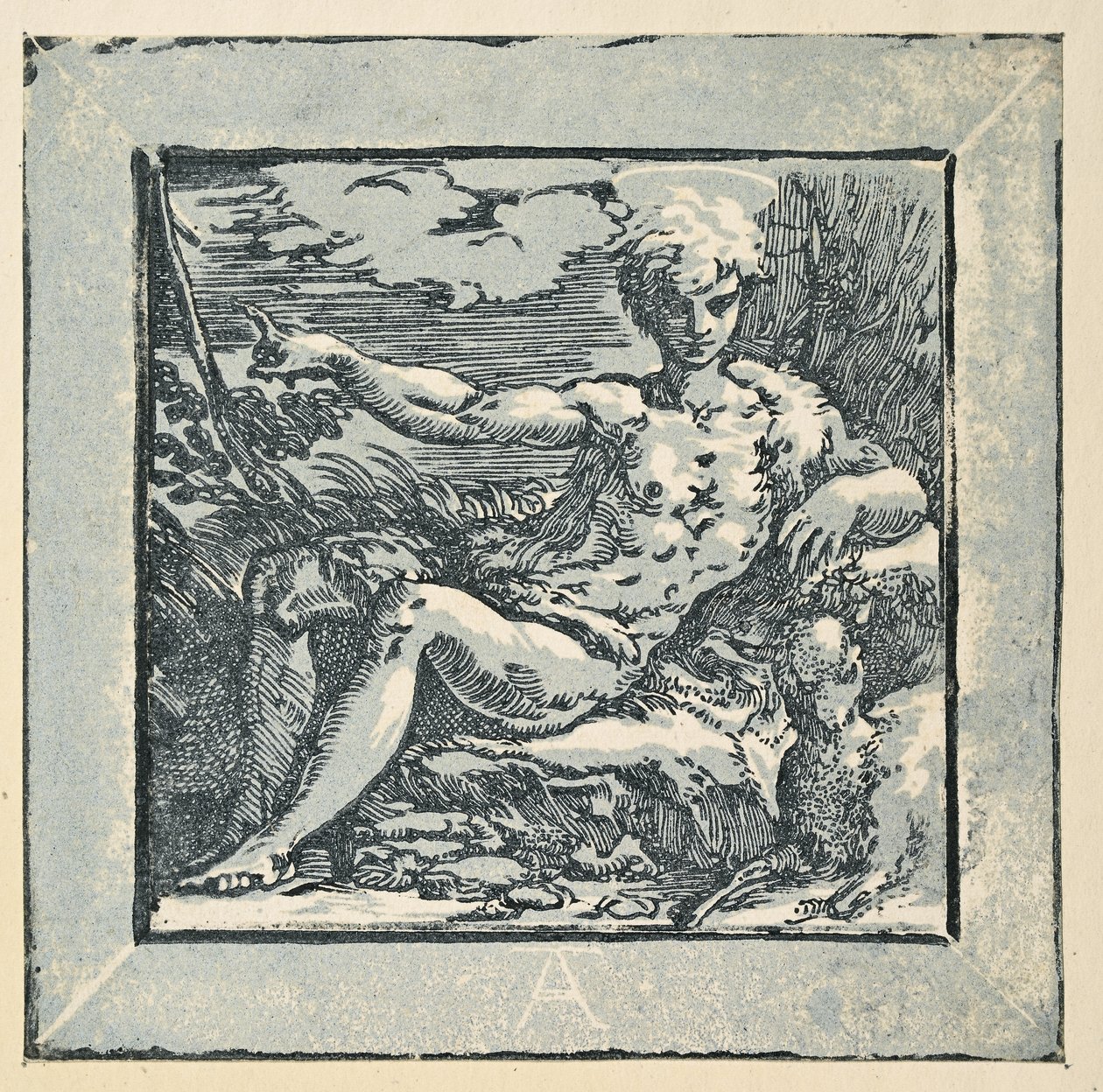 Johannes Døberen i ørkenen af Parmigianino