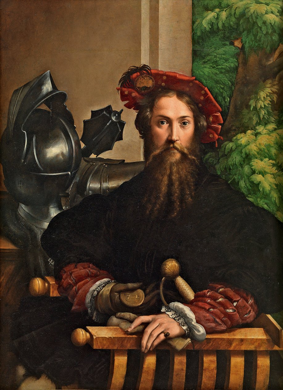 Portræt af Galeazzo Sanvitale, 1524. af Parmigianino