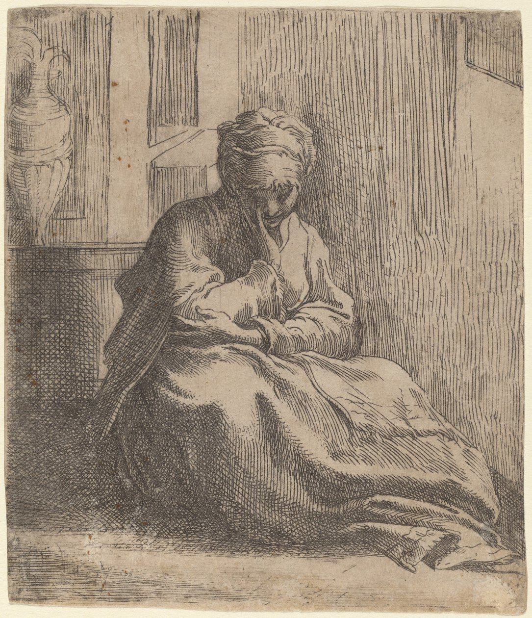 Saint Thais af Parmigianino