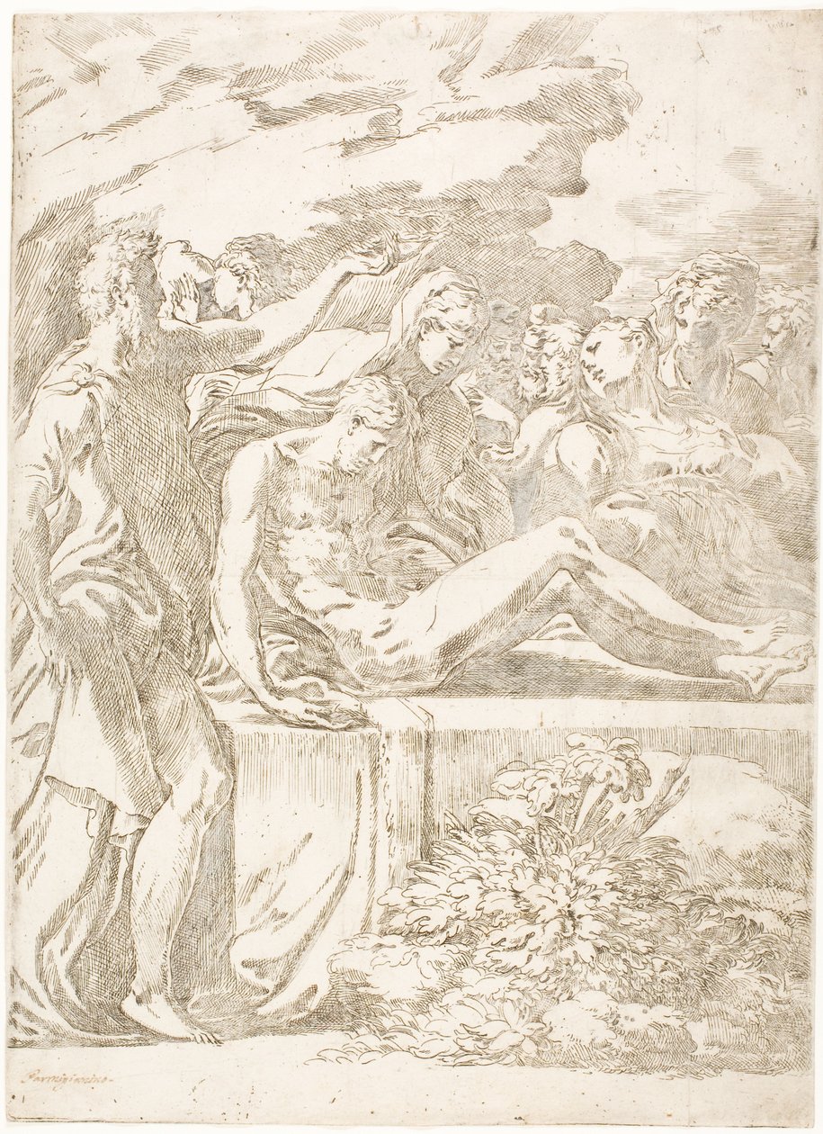 Begravelsen af Parmigianino