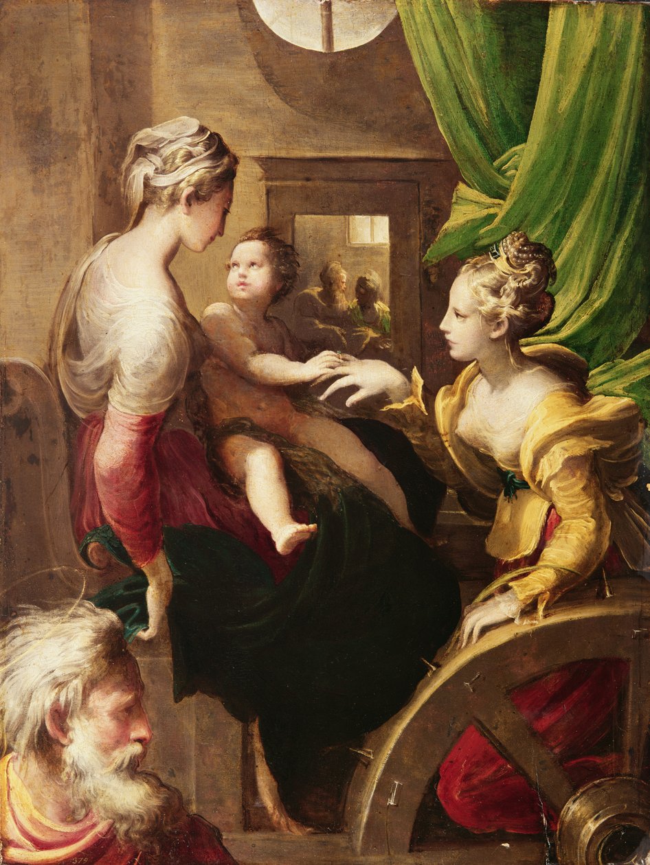 St. Catherines mystiske ægteskab af Parmigianino