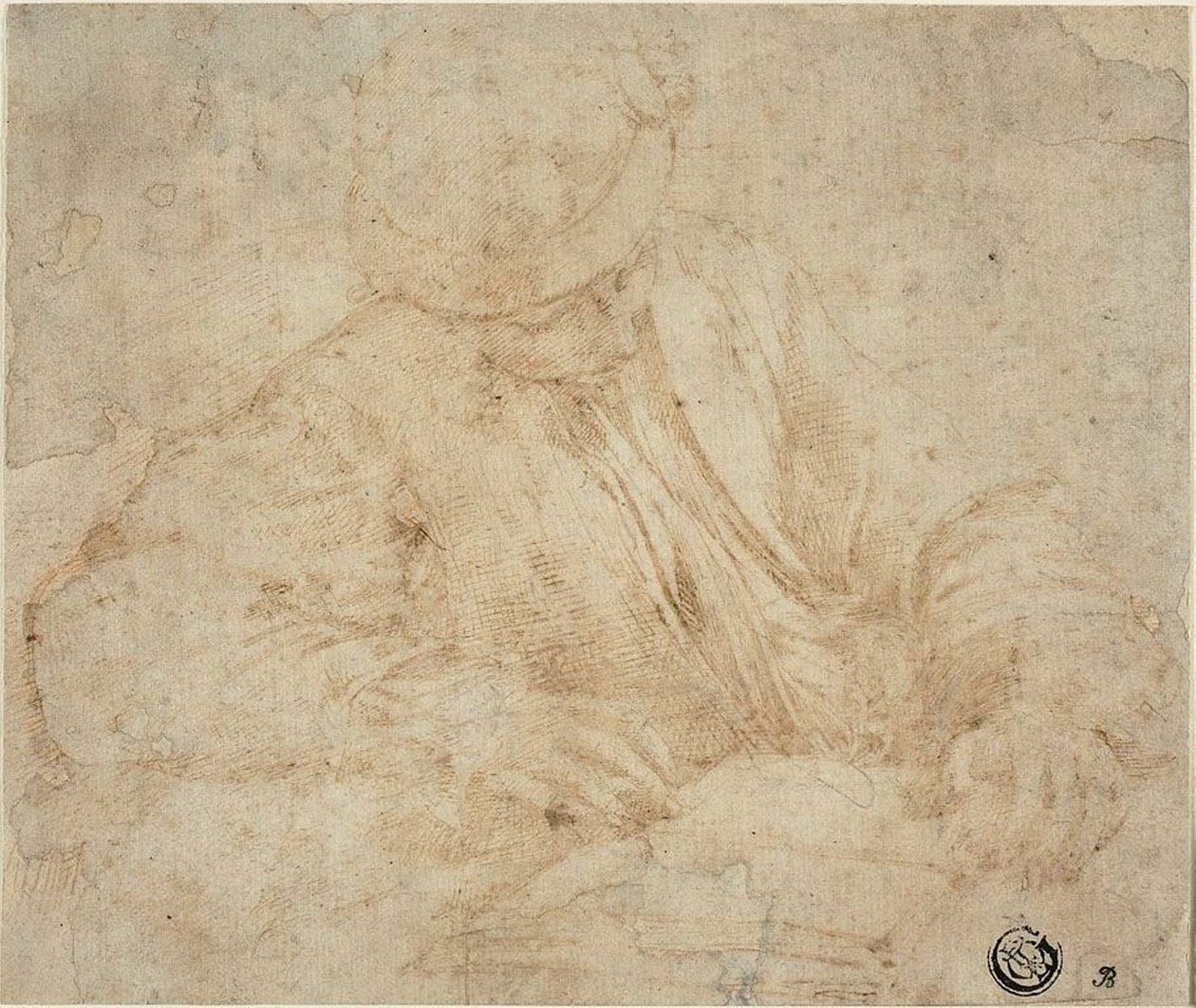 Ung mand læser af Parmigianino