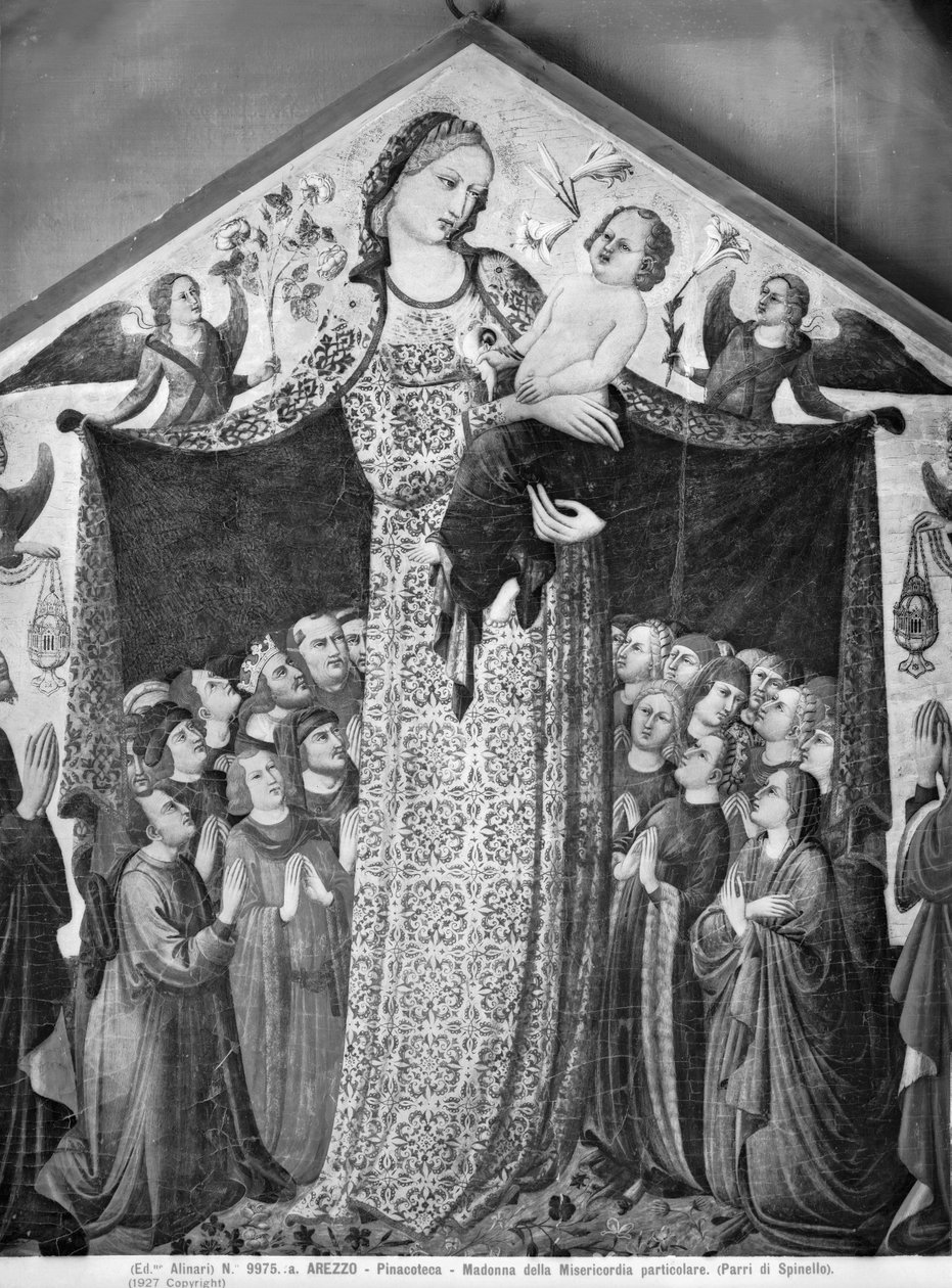 Madonna of Mercy, ca. 1428 (frisk) af Parri Spinelli