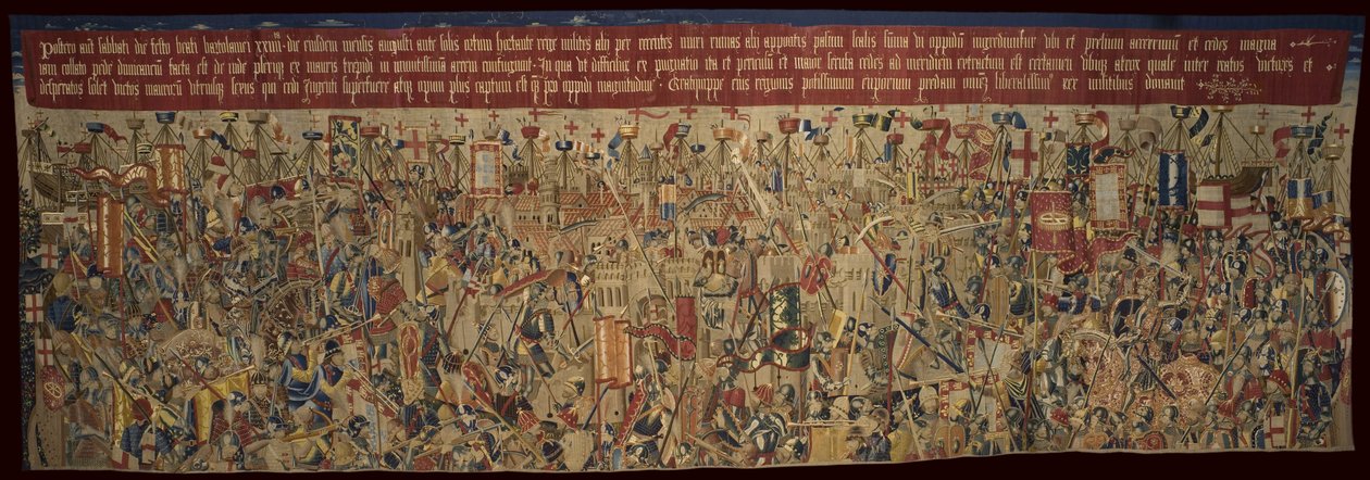 Pastrana-tapeterne, fremstilling af Tournai, sandsynligvis fra Passchier Greniers værksted, ca. 1471 - 1475 (gobelin) af Pasquier (workshop of) Grenier