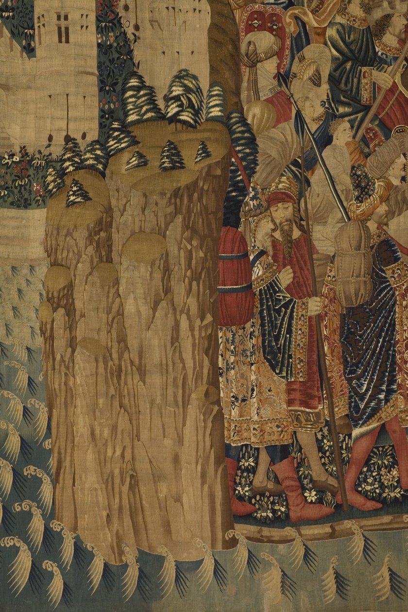 Pastrana-tapeterne, fremstilling af Tournai, sandsynligvis fra Passchier Greniers værksted, ca. 1471 - 1475 (gobelin) af Pasquier (workshop of) Grenier