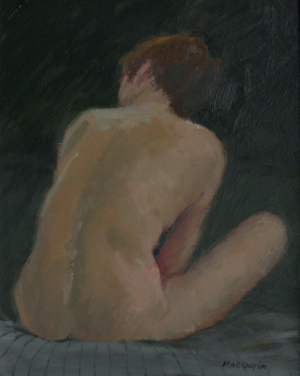 Nøgen ryg, 2009 af Pat Maclaurin