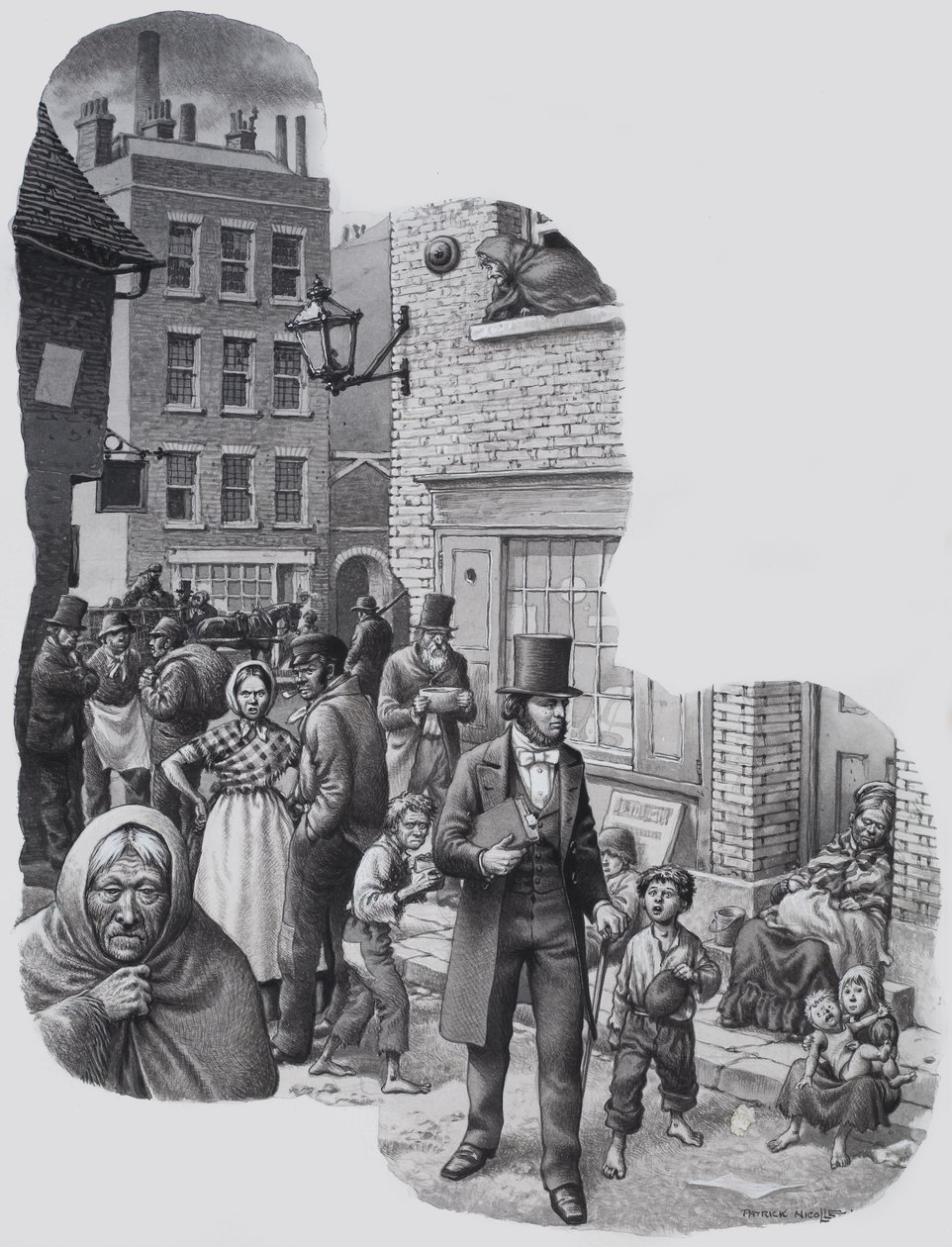 William Booth (1829-1912) og Frelsens Hær af Pat (1907 95) Nicolle