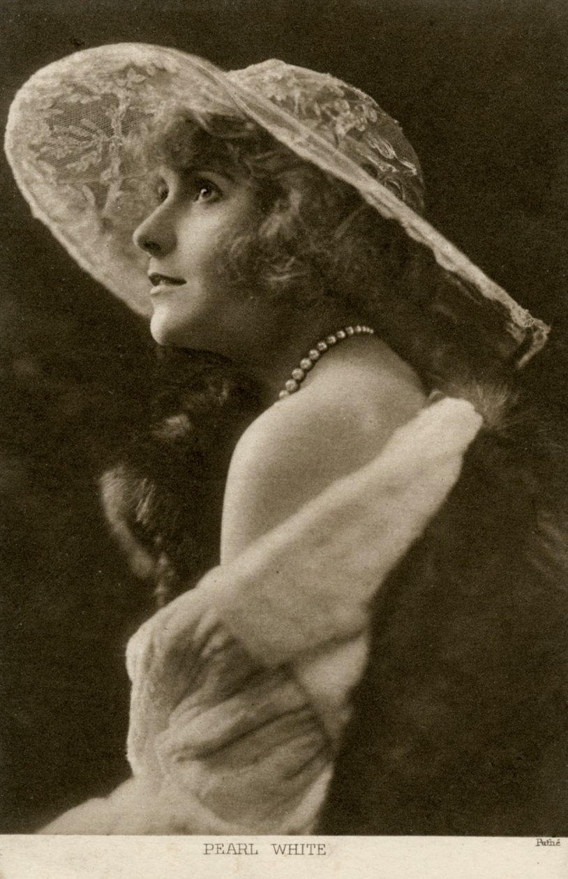 Pearl White, amerikansk skuespillerinde og filmstjerne, c1910. af Pathe