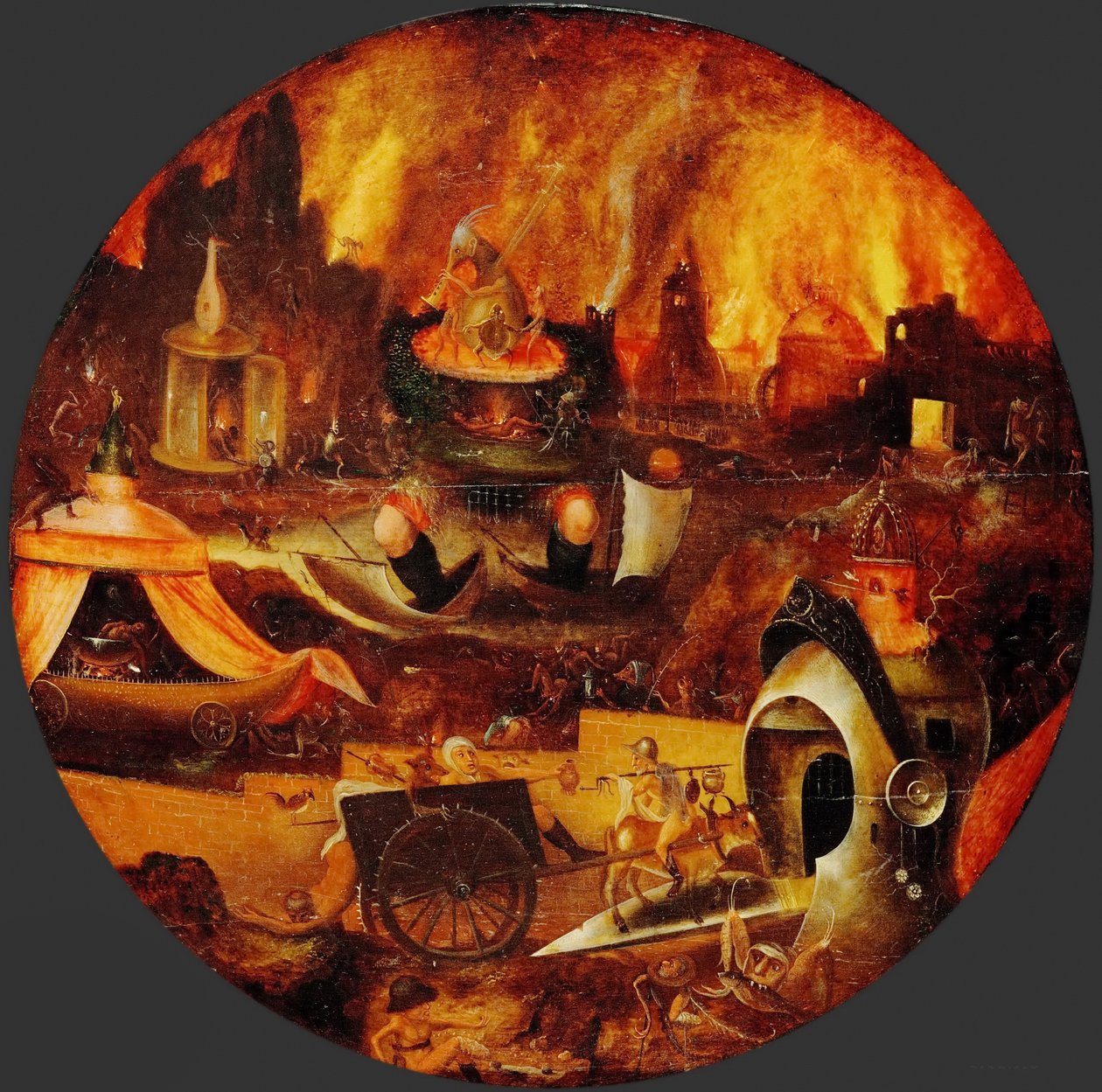 Helvede, ca 1545 af Patinier