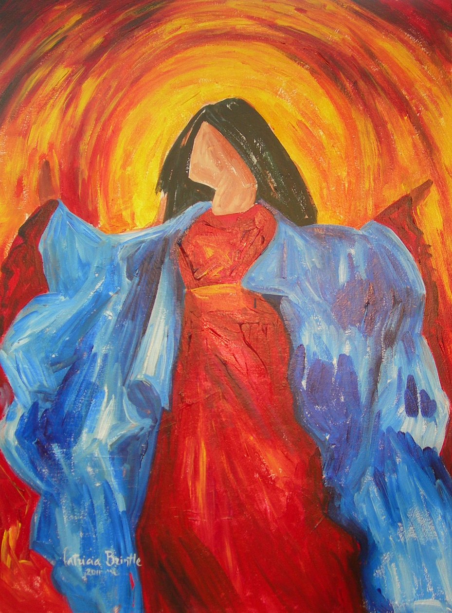 Luminosity, 2011 (akryl på lærred) af Patricia Brintle