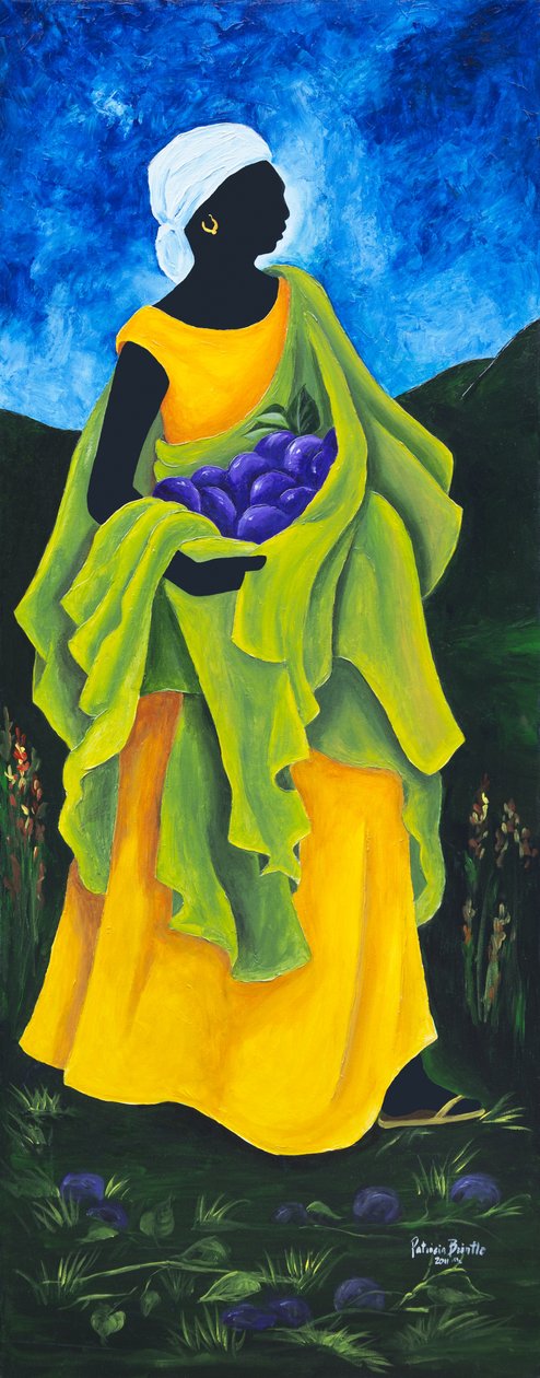 sæson Cayemite, 2011, (akryl på lærred) af Patricia Brintle