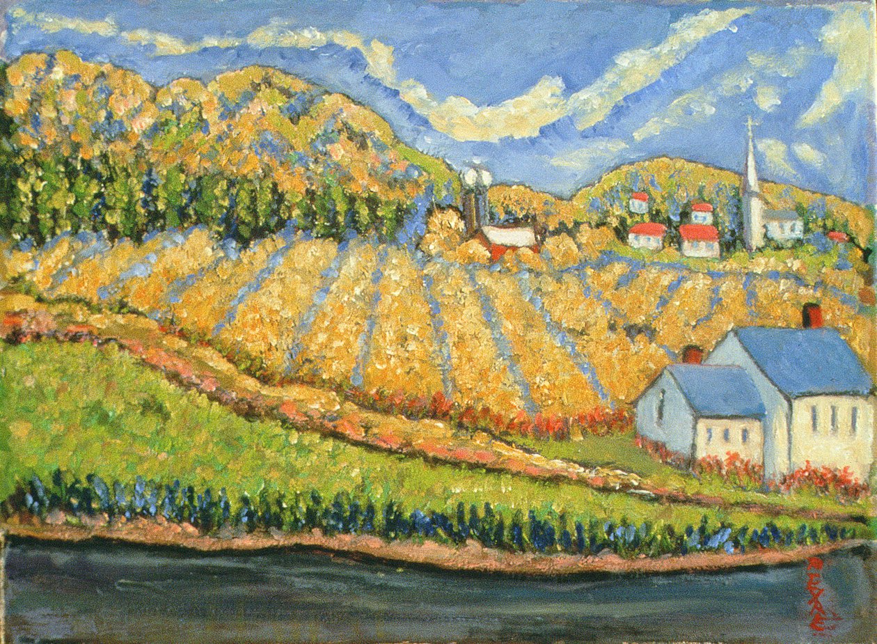 Harvest, St. Germain, Quebec af Patricia Contemporary Artist Eyre