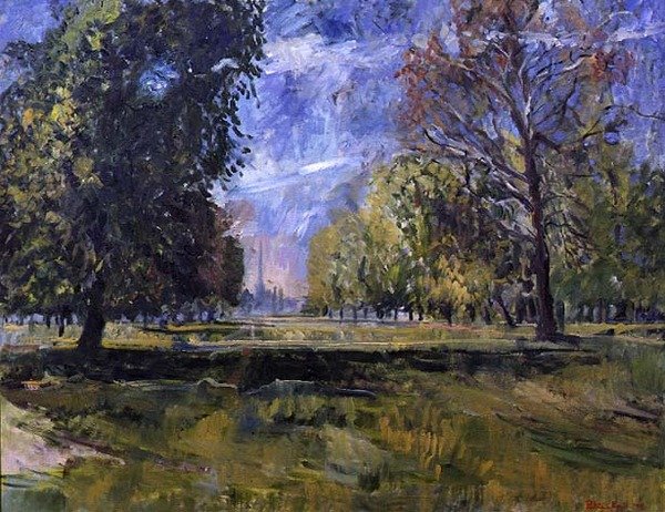 Distant Spire, 1997 af Patricia Espir