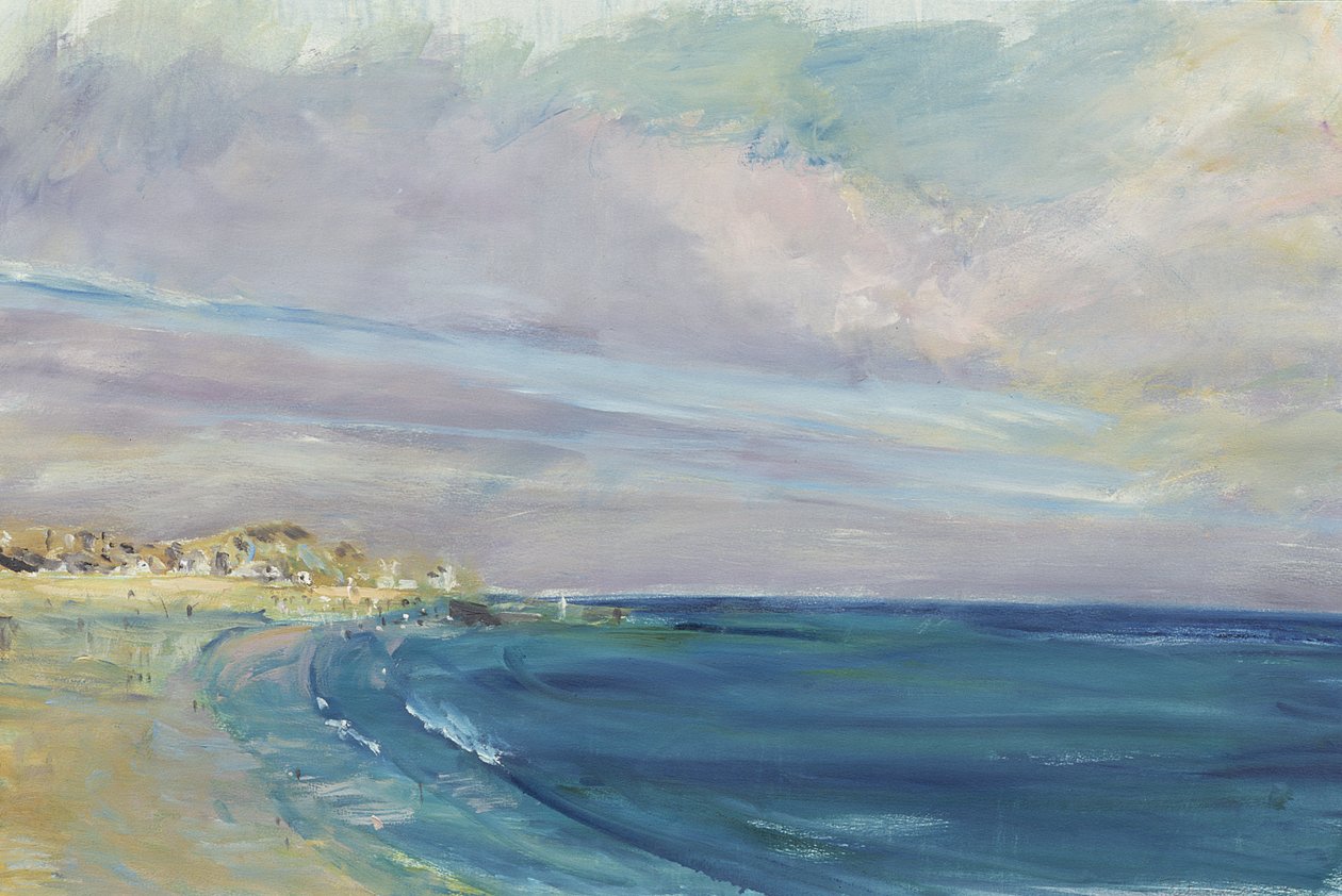 St. Ives Bay, 1997 (wc på papir) af Patricia Espir