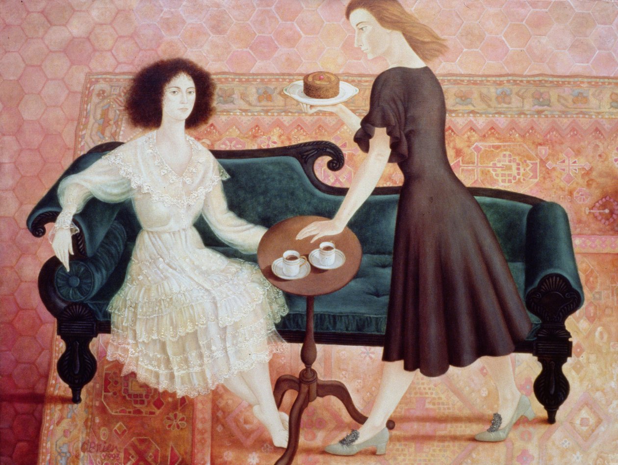 Kaffemorgen, 1993 af Patricia OBrien