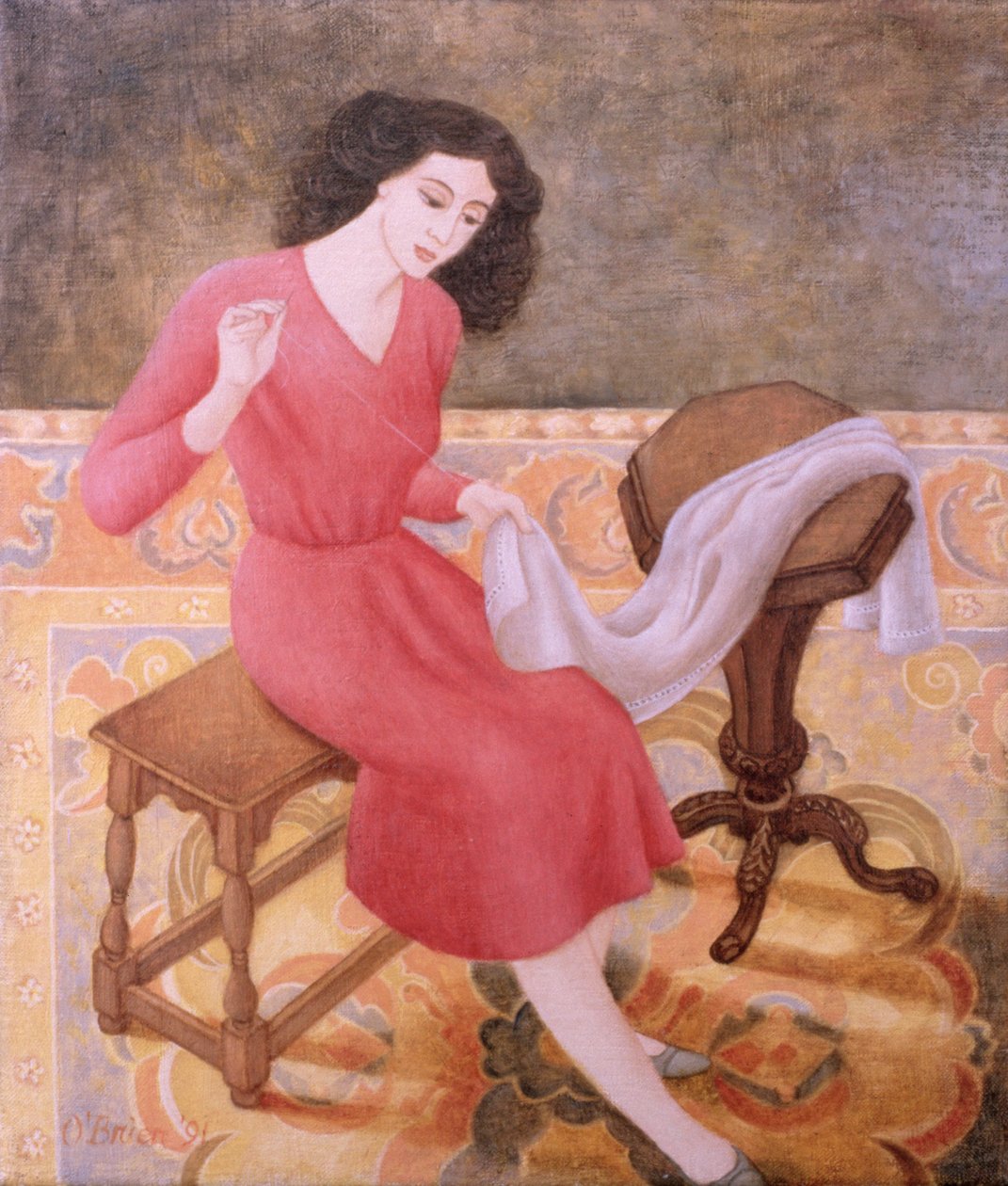 Pigesyning, 1991 af Patricia OBrien