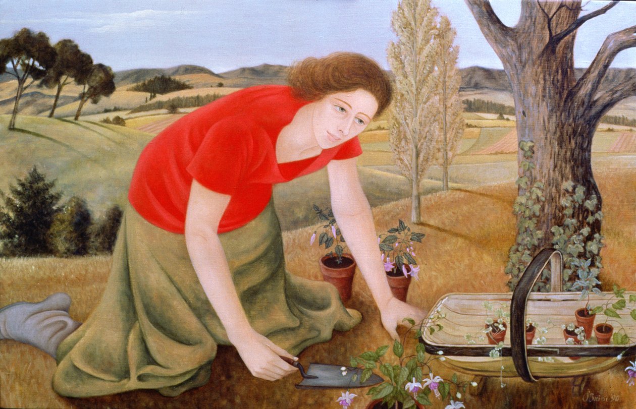 Sommerhave, 1990 af Patricia OBrien