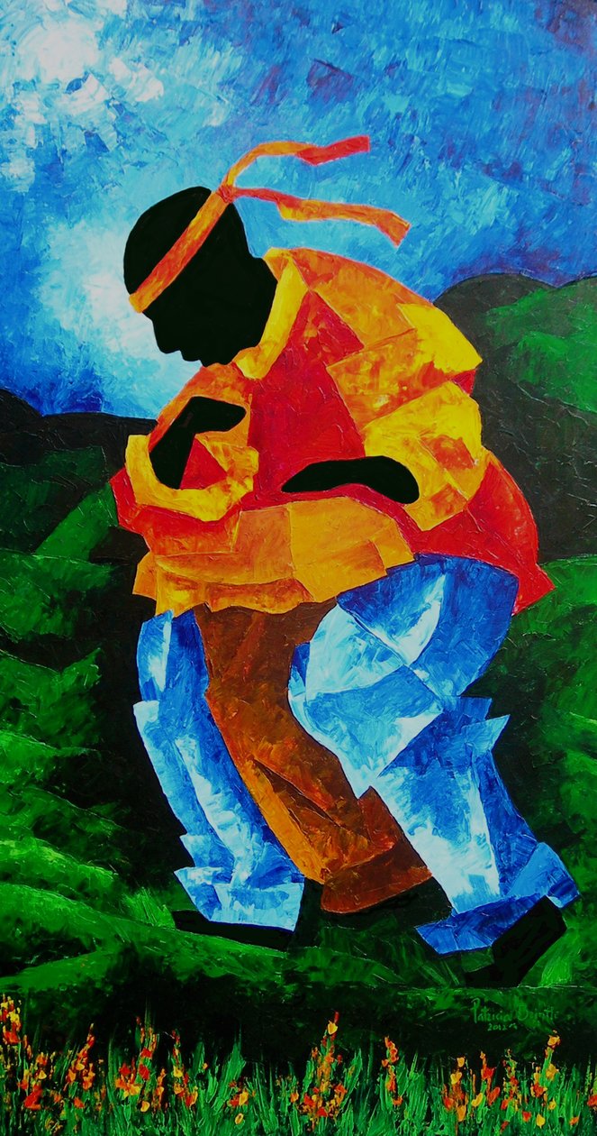 The Gathering Drum, 2012 af Patricia Brintle