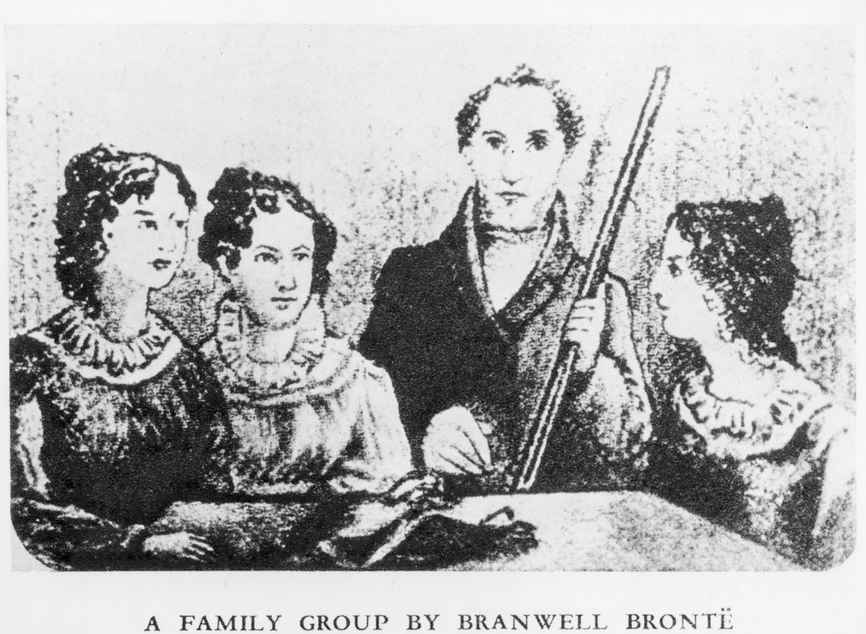 Familien Bronte af Patrick Branwell Bronte