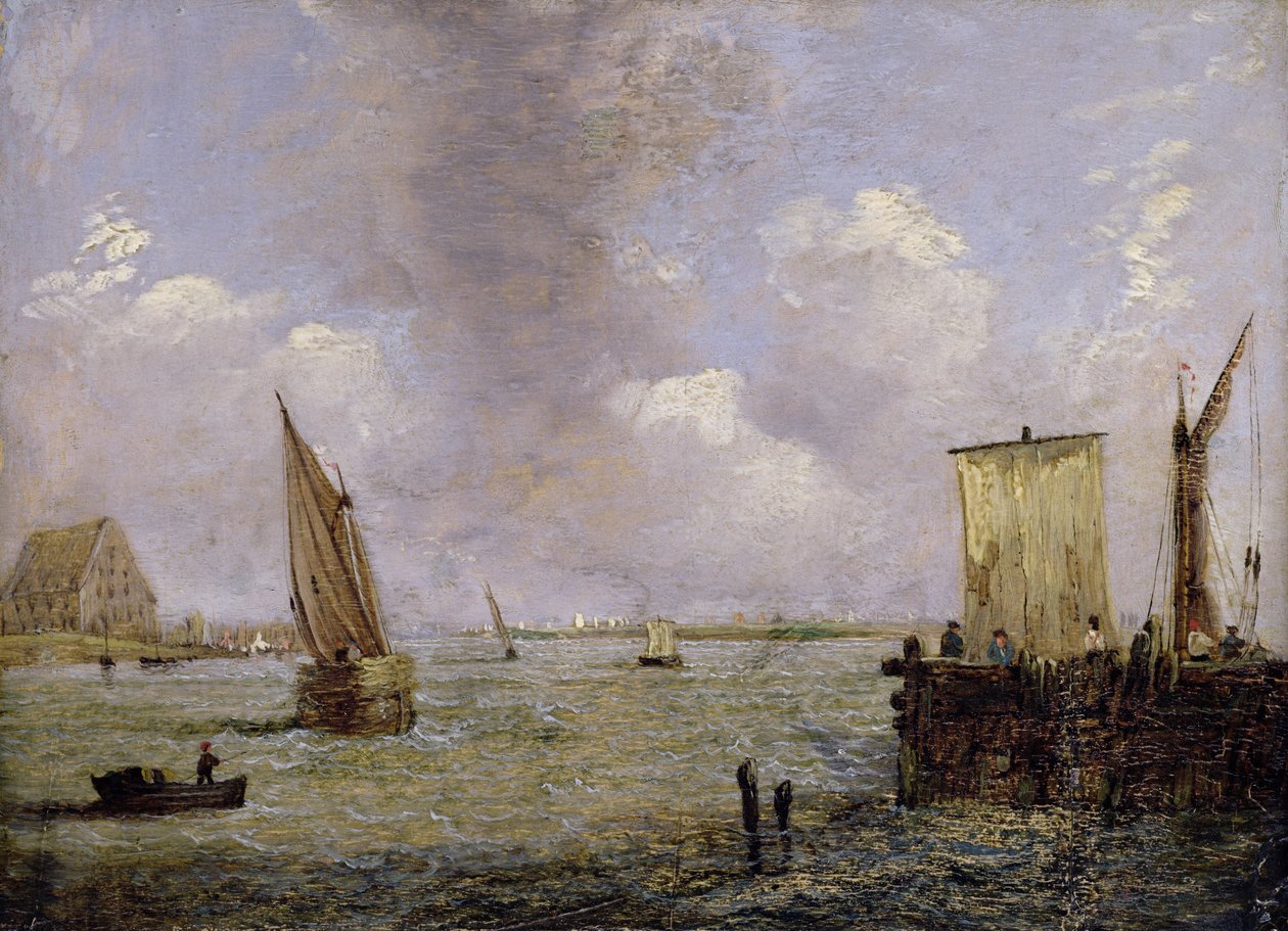 På Themsen af Patrick Nasmyth