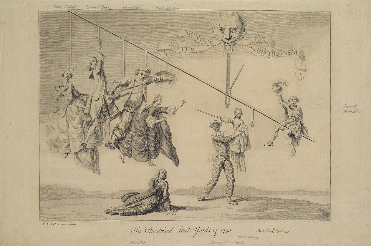 De teatralske stålværfter fra 1750, 1741 af Patrick OBrian
