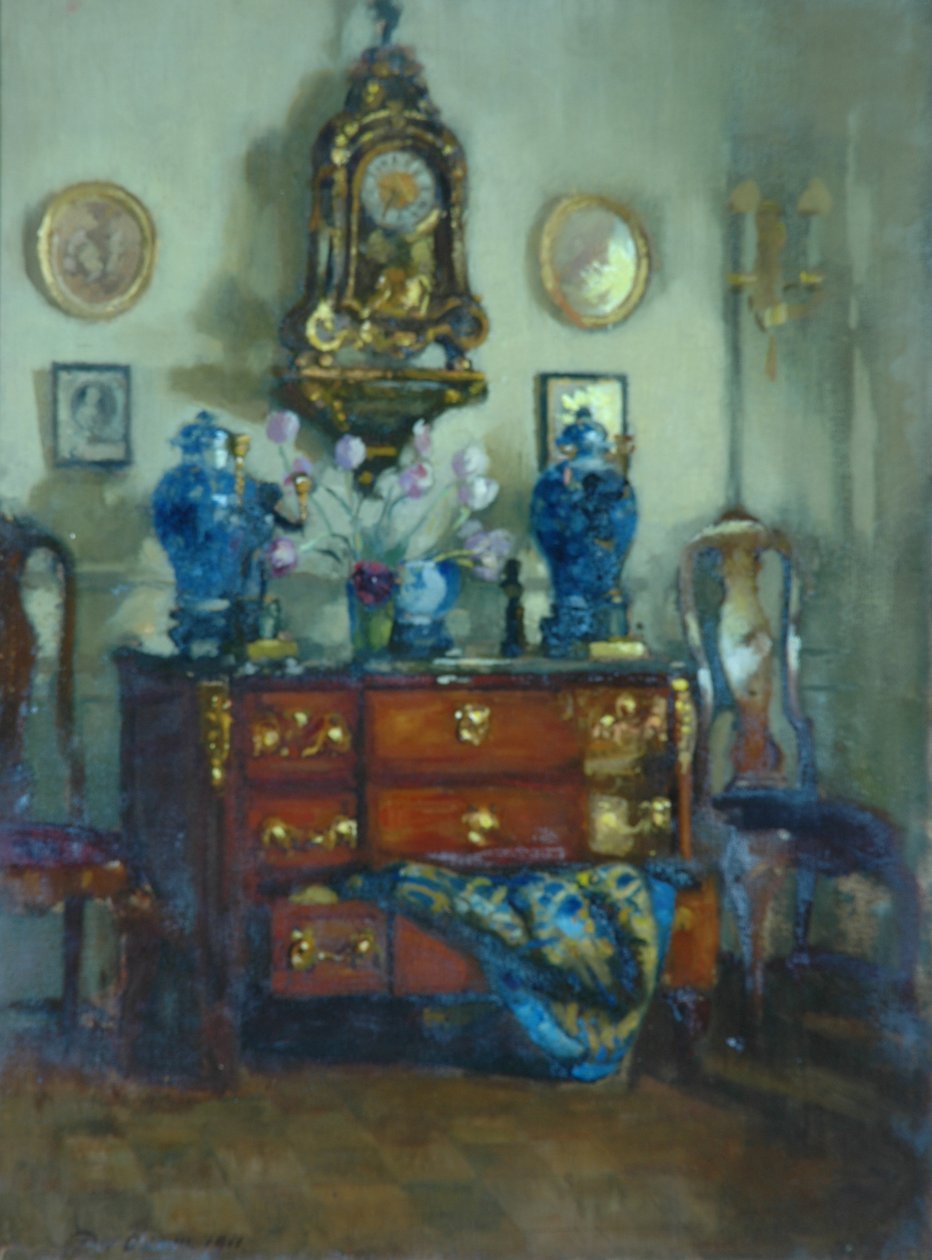 Blå og guld, 1911 af Patrick William Adams