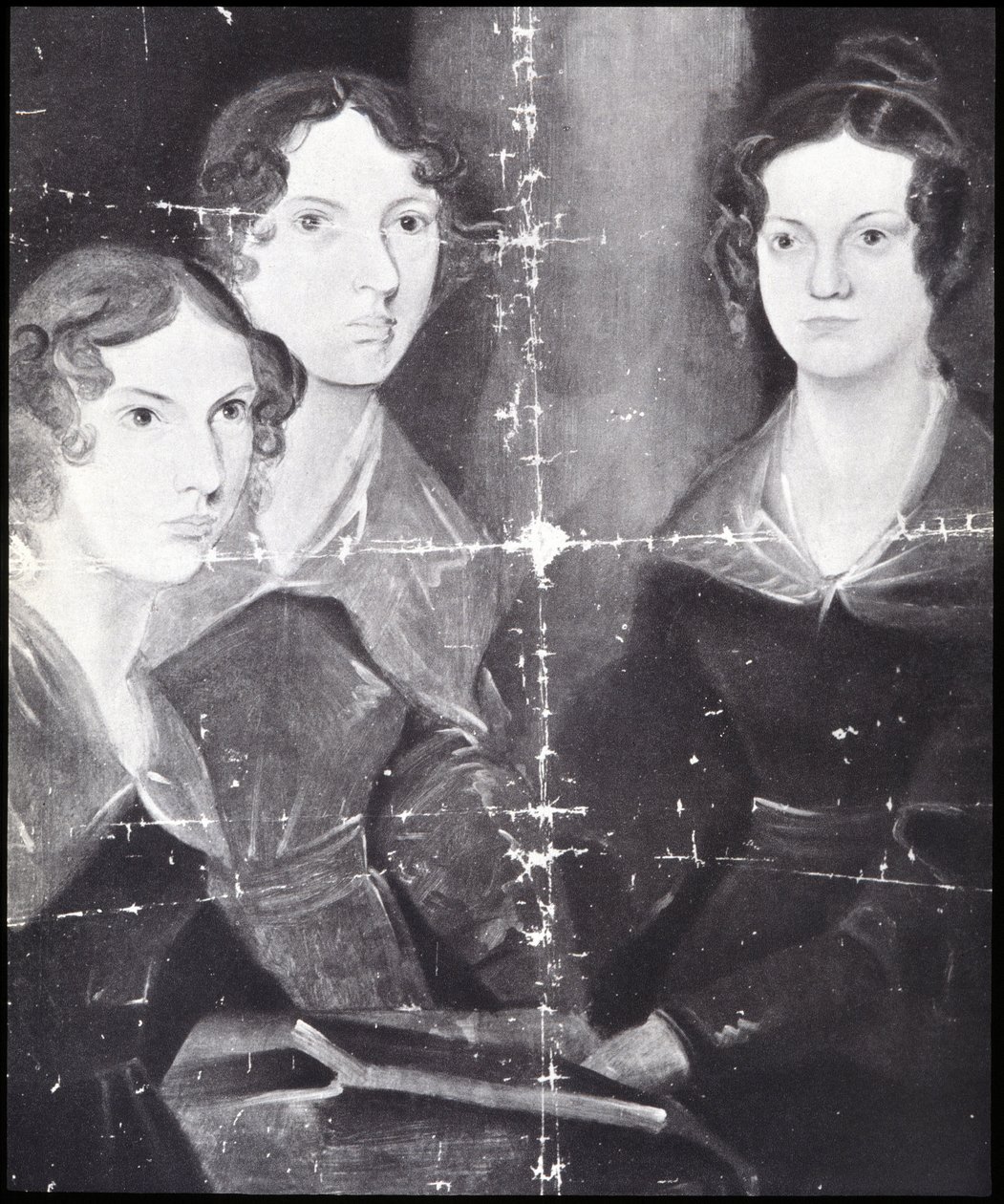 Søstrene Brontë af Patrick Branwell (after) Bronte