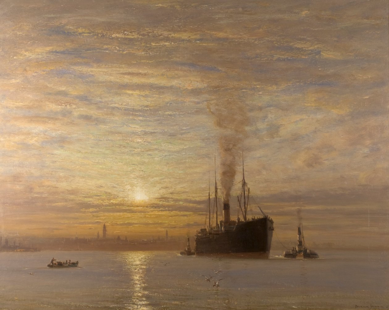 Tilbage til Clyde - Sunset af Patrick Downie