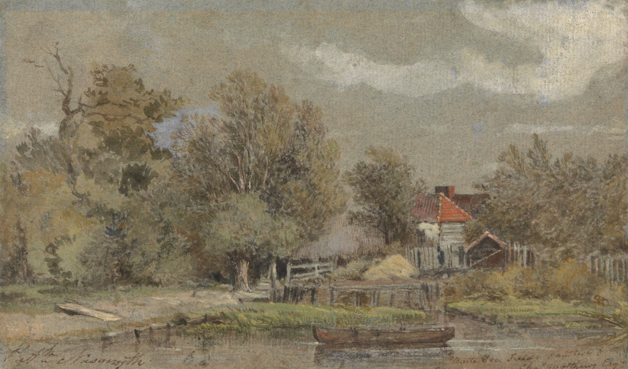 Battersea Fields, malet for Charles Matthews, Esq. af Patrick Nasmyth