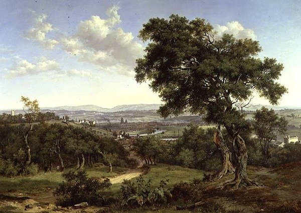 Udsigt over Bristol af Patrick Nasmyth