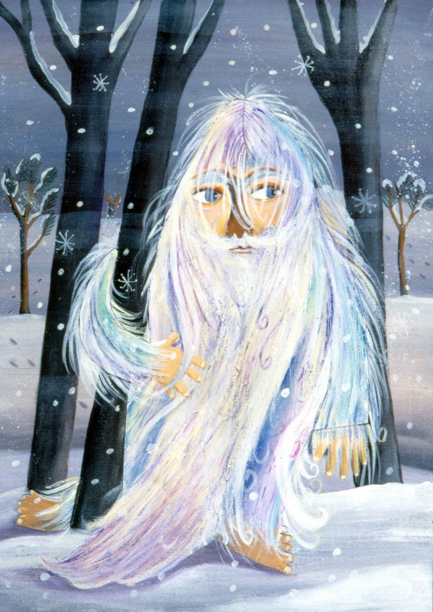 Yeti - Illustration af Patrizia La Porta, 2000. af Patrizia La Porta