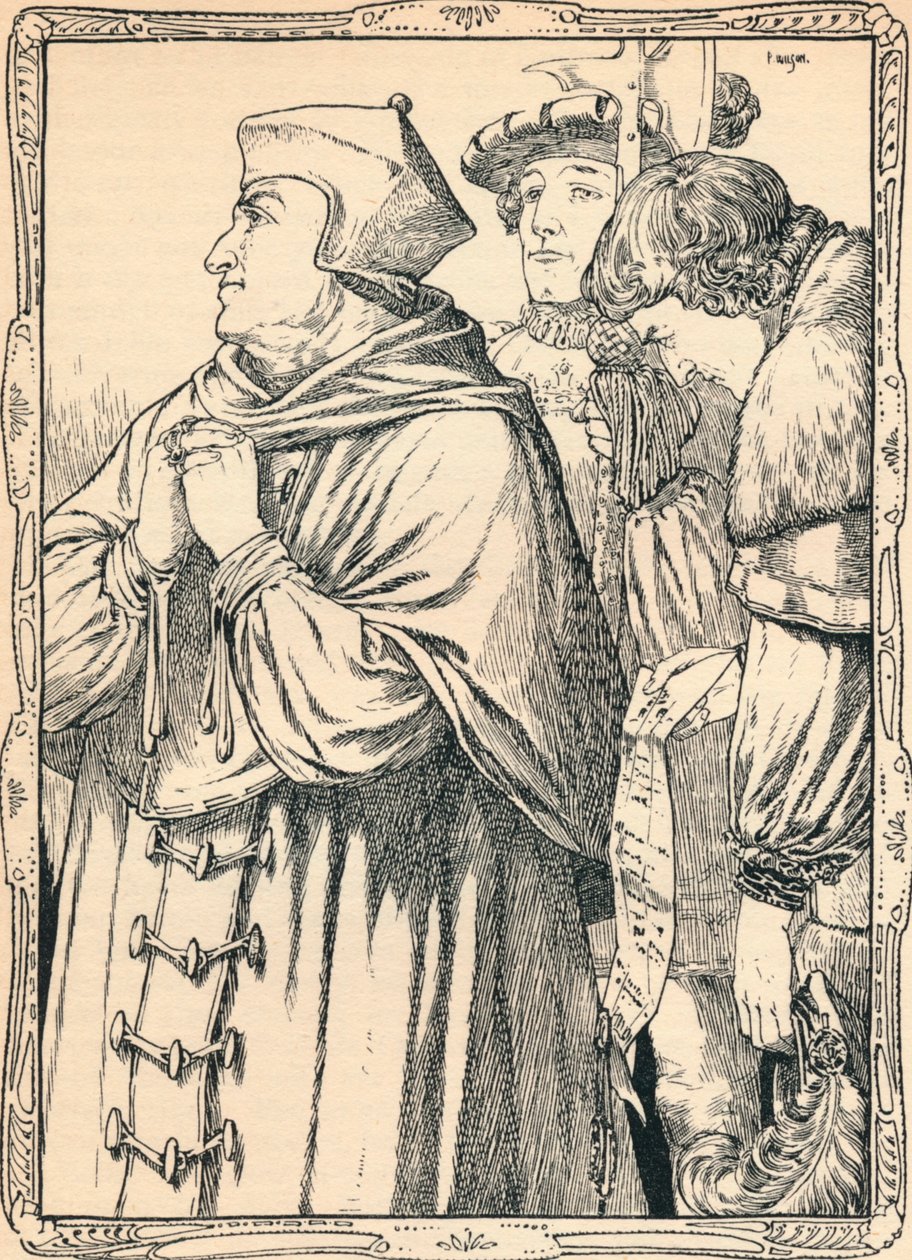 Arresten af kardinal Wolsey, 1902 af Patten Wilson