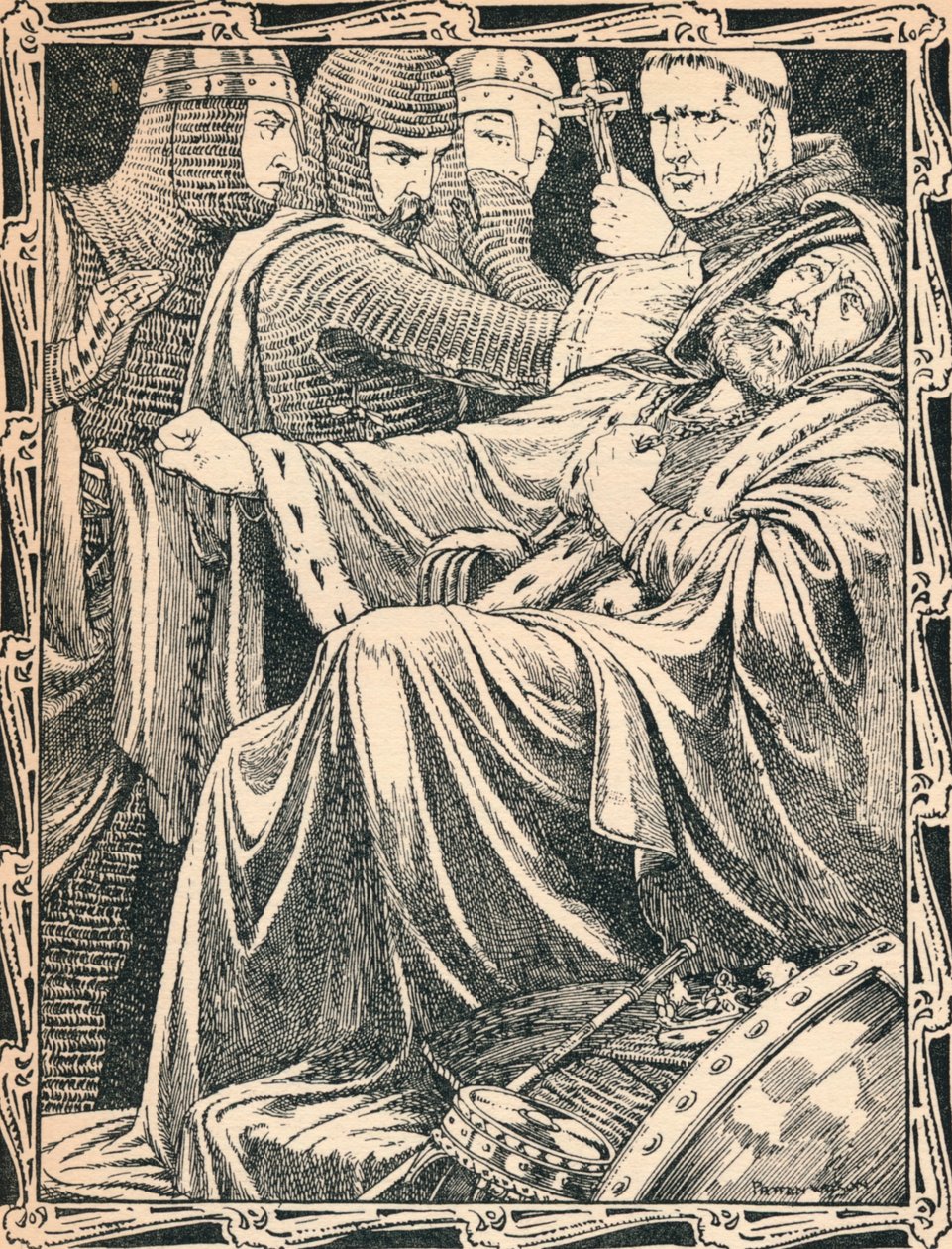 Kong Johns død, 1902 af Patten Wilson