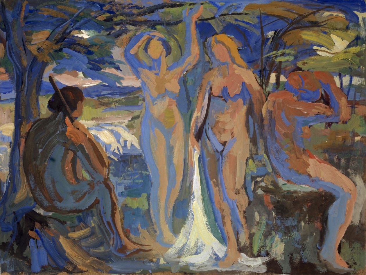 The Judgment of Paris, c.1913-15 af Paul Altherr