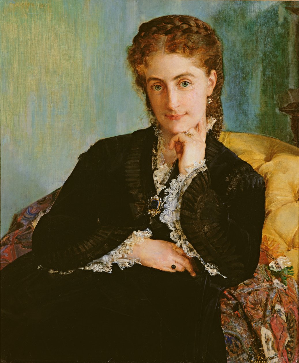 Madame Louis Cézard, 1871 af Paul Baudry